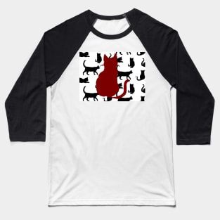 Cat Baseball T-Shirt